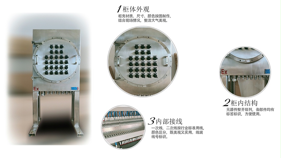 化工行业防爆电气控制柜分子筛