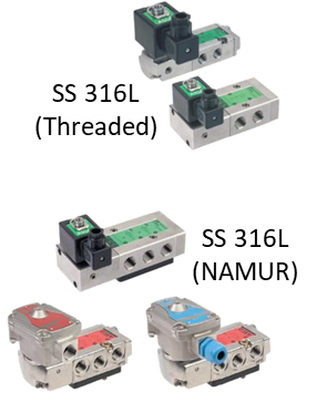 ASCO-551/553系列先导式滑阀1/4至1/2（5/2 5/3系列）