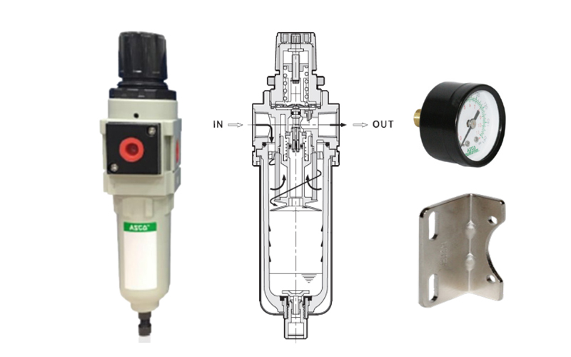 ASCO过滤器 过滤减压阀 8632APBK2R126PP